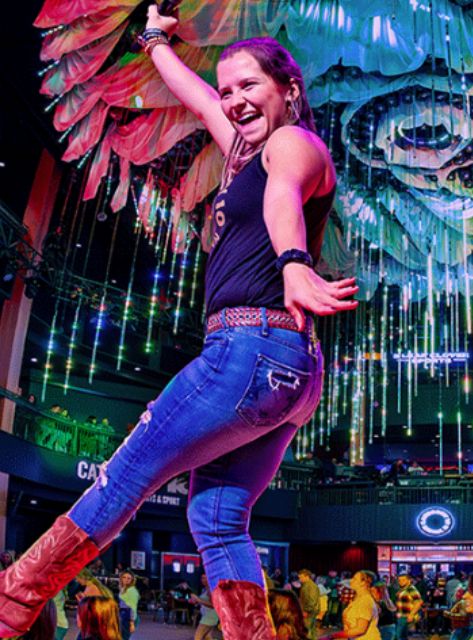 Line dancer at Category 10